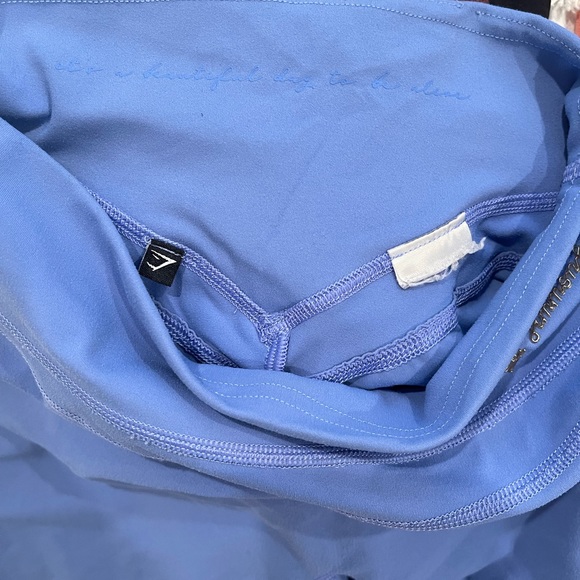 gymshark whitney simmons blue shorts size xs - Picture 5 of 7